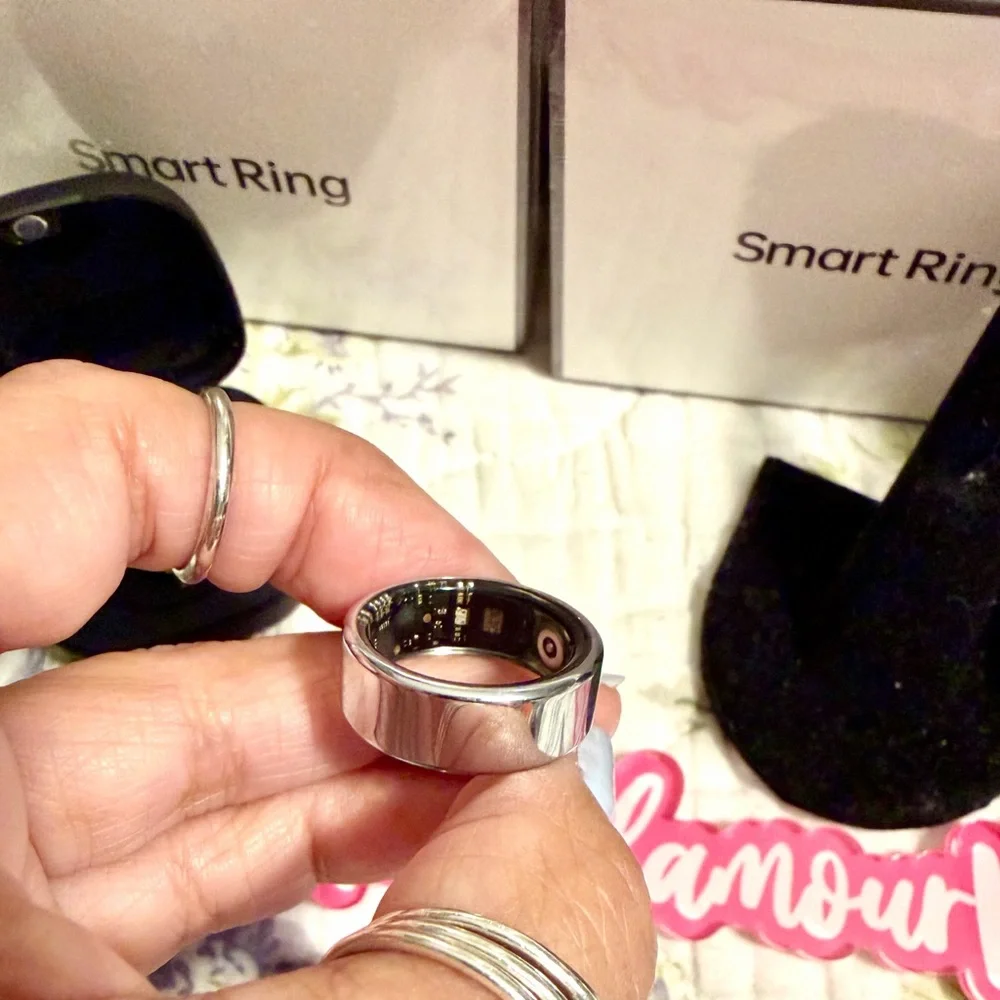 🔥SMART RING-WOW! NEW:your choice of Silver, rose gold, black.Own or gift one!